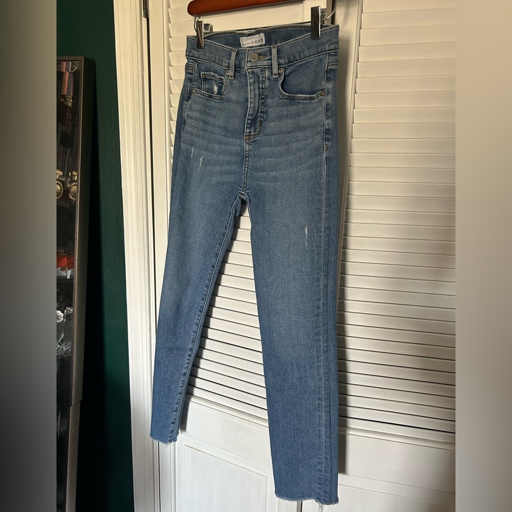 LOFT | Medium Wash Straight Leg Women's Jeans